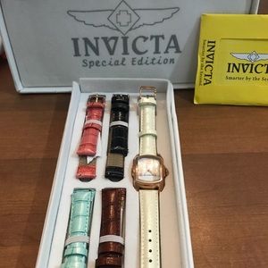 Invicta special edition watch and bands